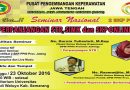Seminar Nasional Perpanjangan STR, SIMK, dan SKP Online di Universitas Ngudi Waluyo Ungaran | 23 Oktober 2016