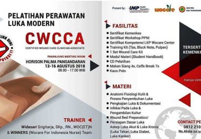 Pelatihan Perawatan Luka Modern di Horison Palma Pangandaran | 13-16 Agustus 2018